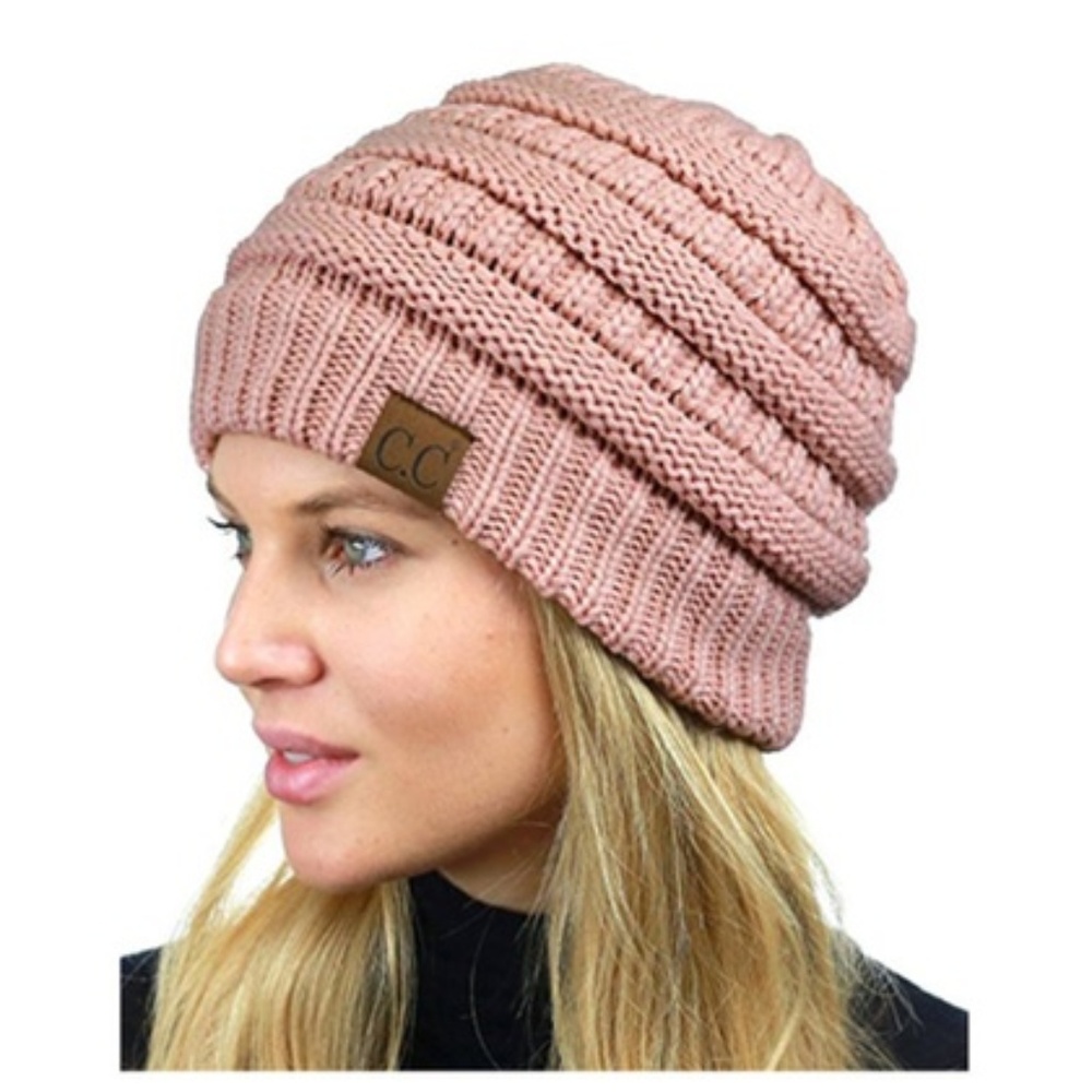 CC Winter Beanie Original Authentic Hat -Indi Pink